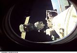 Přílet Sojuzu TM-33 k ISS (23.10.2001)