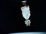 Apollo ASTP s přechodovým modulem ze Sojuzu 19