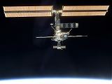 ISS při odletu STS-102 (19.03.2001)