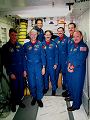 Posádka STS-103 při TCDT (17.11.1999)