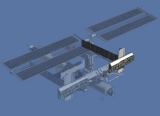 Umístění ITS-P1 v rámci ISS (náklad letu ISS-11A)