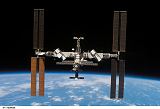 Stanice ISS při odletu raketoplánu Atlantis STS-117 (19.06.2007)
