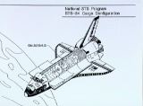 Konfigurace nákladového prostoru STS-34 se sondou Galileo/IUS (1989)