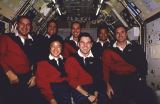 Společná fotografie posádky na oběžné dráze (21.07.1994)