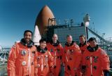 Posádka STS-72 při TCDT (11.12.1995)