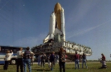 Roll Out STS-83