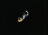 Odlet sondy Galileo po vypuštění z nákladového prostoru raketoplánu